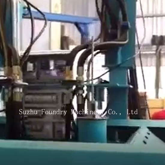 Equipamento auxiliar para linha de moldagem de frascos, fundição